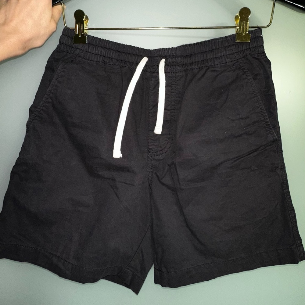 Black Drawstring Shorts - Picture 3 of 9